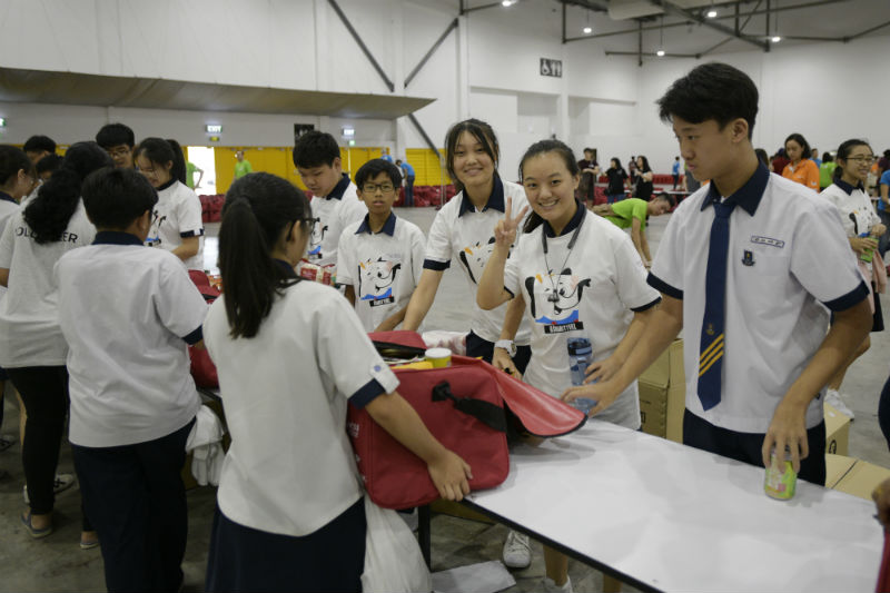 Student Volunteerism at Fu Dai 2020