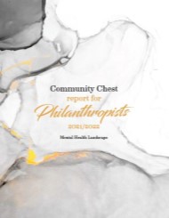 Report For Philanthropist 2021/22022
