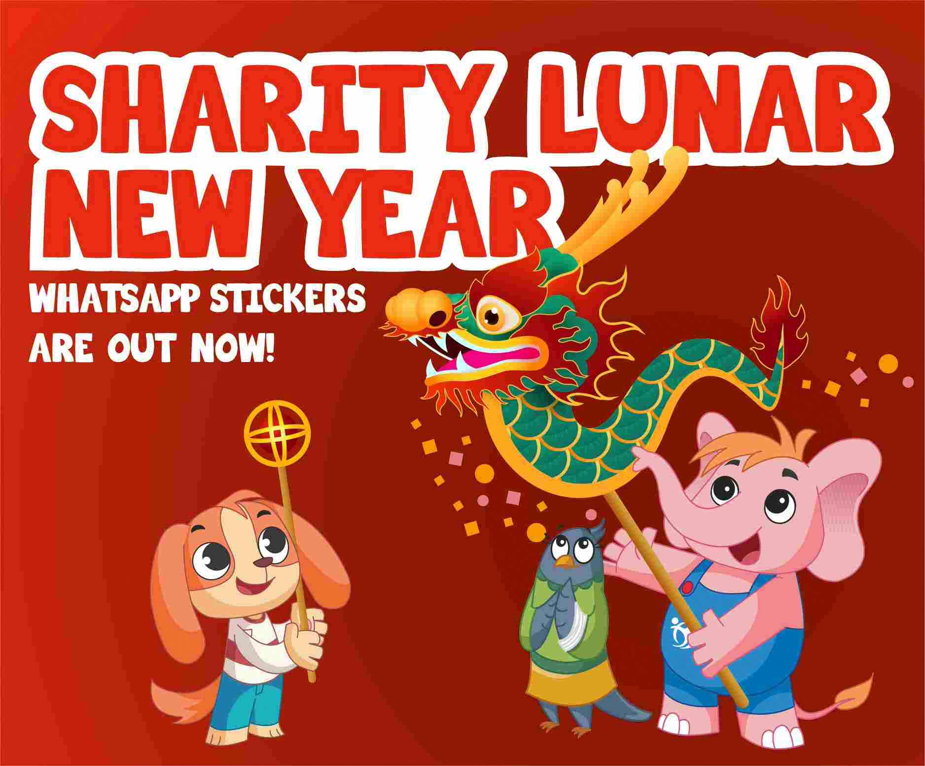 Sharity and friends lunar new year