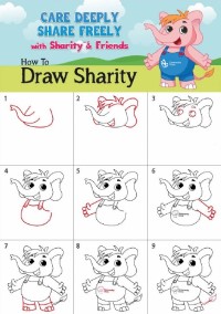 How to draw Sharity How to draw Sharity